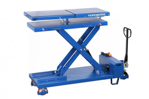 Стол подъемный электрогидравлический для АКБ электромобиля, 1200 кг N3T1501