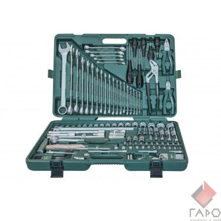 Набор инструмента универсальный 1/4", 1/2"DR, 128 предметов S04H524128S