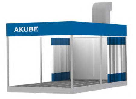 Пост подготовки к окраске AKUBE 32