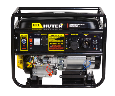 Портативный бензогенератор Huter DY6500LXA